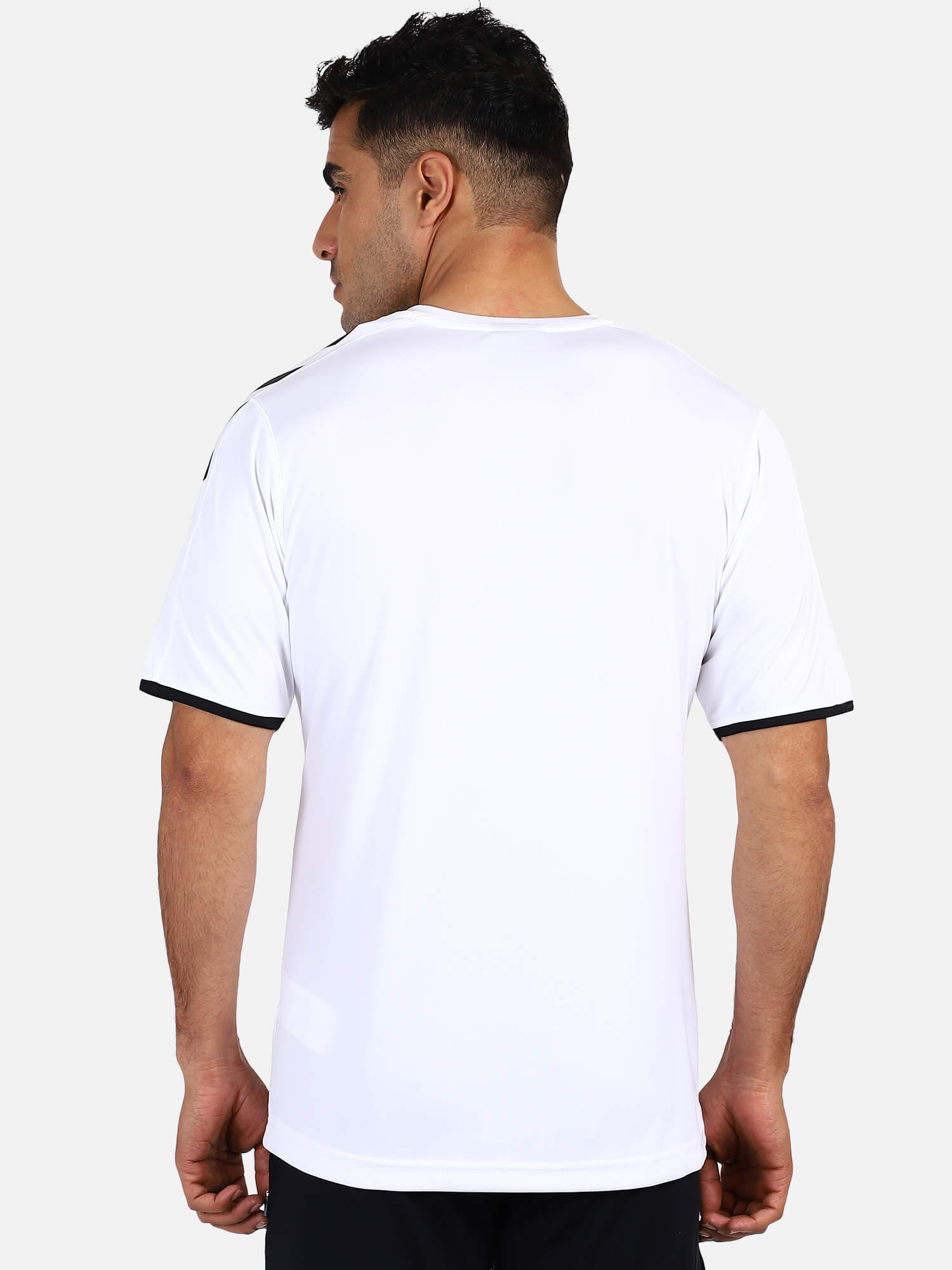 Core Poly White Jersey for Unisex
