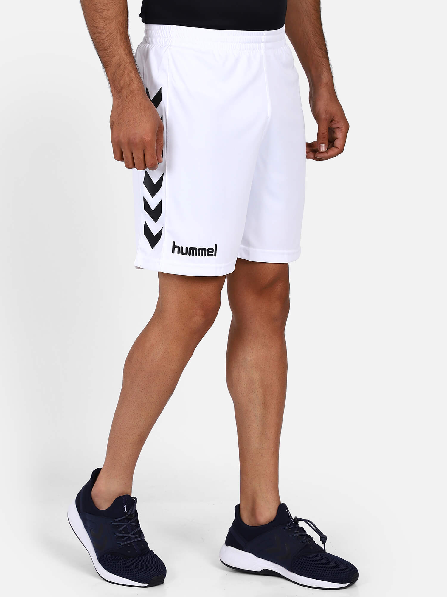 Unisex Core Poly White Shorts