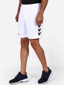 Unisex Core Poly White Shorts