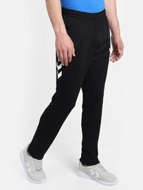 Core Training Poly Black Pants for Men