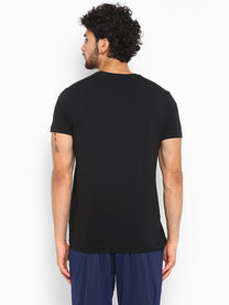 Flavio Black T-Shirts for Men