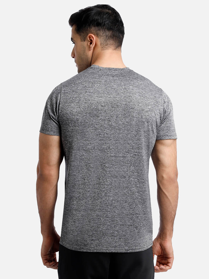 Hummel Gensen Men Polyester Black T-Shirt – Hummel India