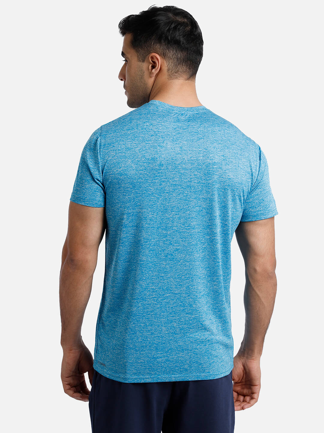 Gensen Poly Blue T-Shirts for Men