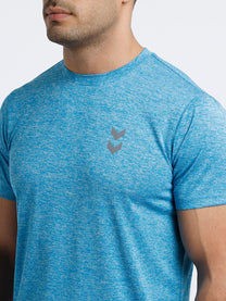 Gensen Poly Blue T-Shirts for Men