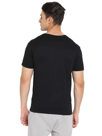 Go Cotton Logo Black T-Shirts for Men