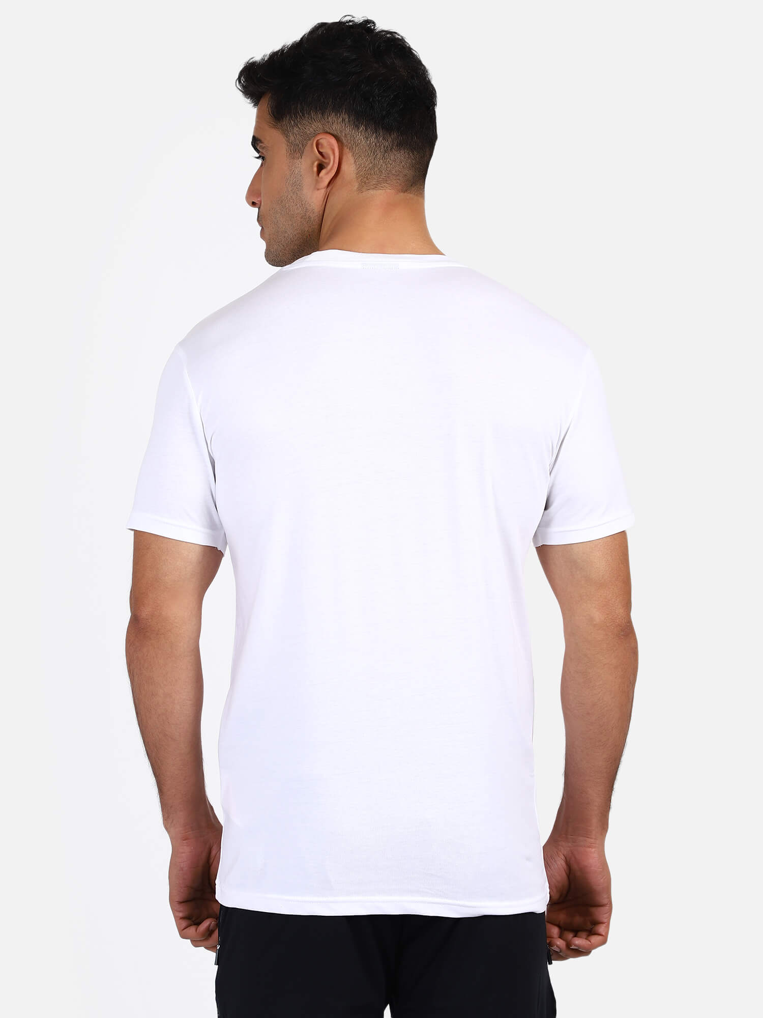 Go Cotton Logo White T-Shirts for Men