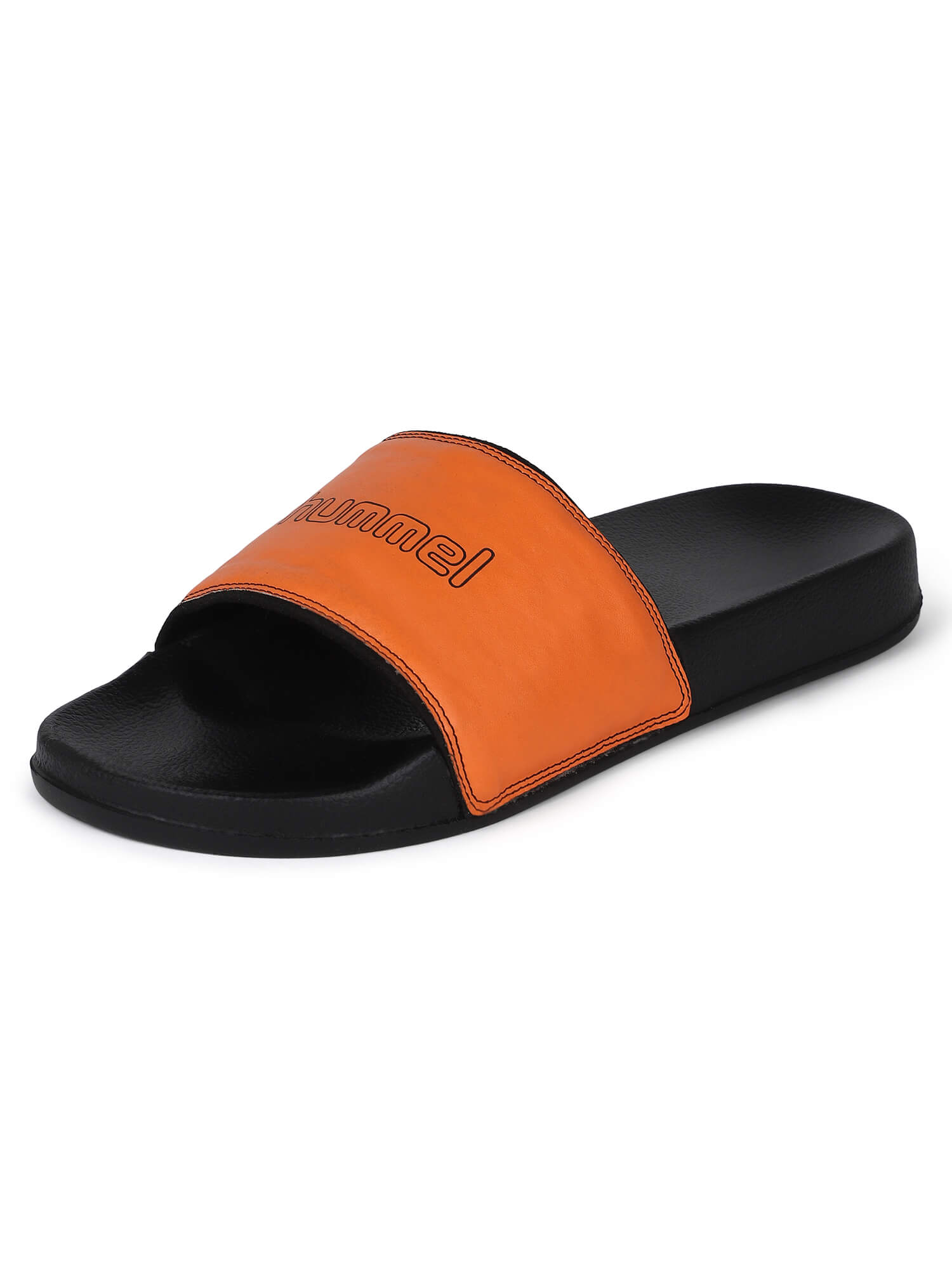 Orange Sliders Online Groove Orange Slider For Men Hummel India