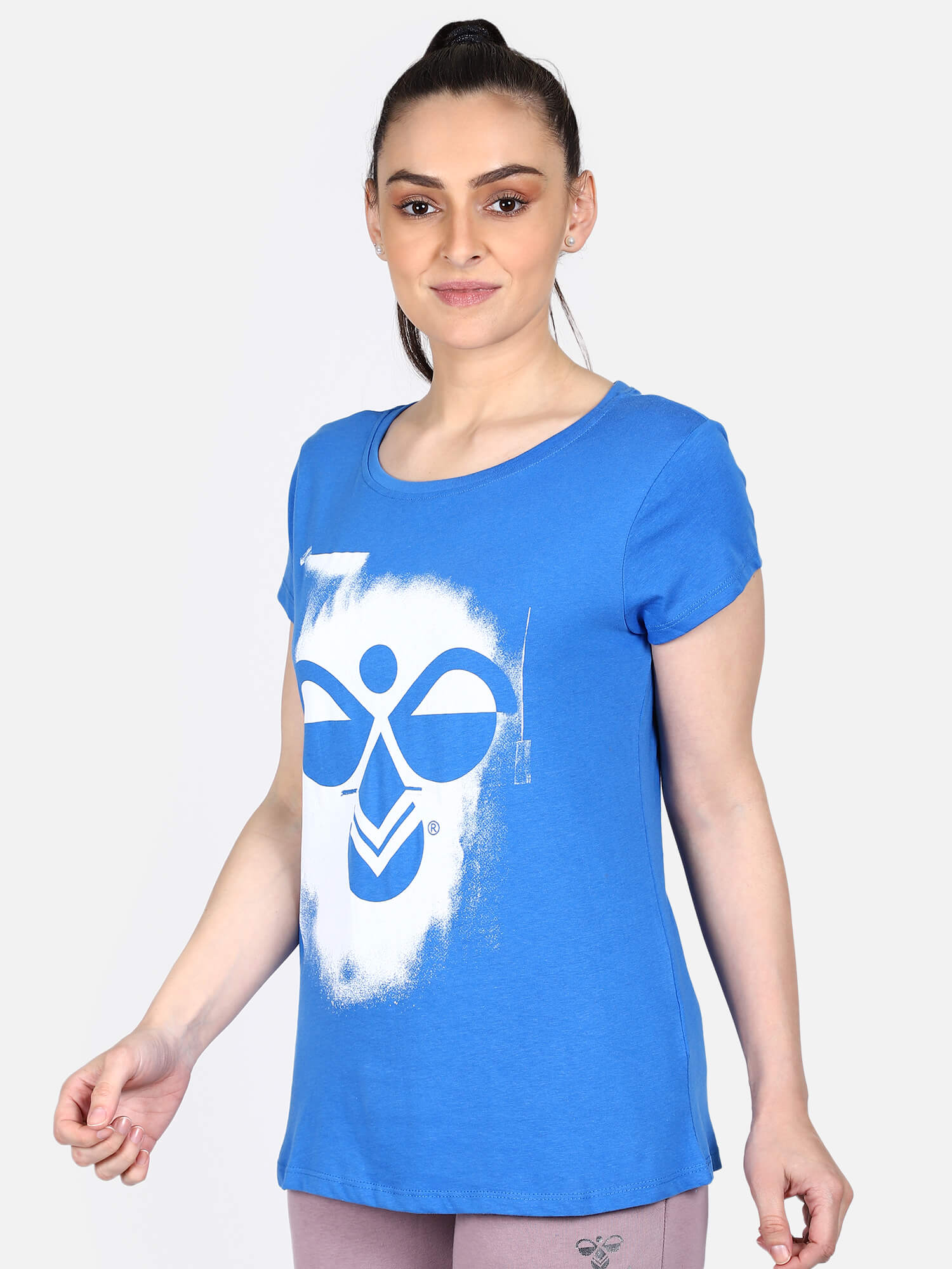 Hazel Blue T-Shirt for Women