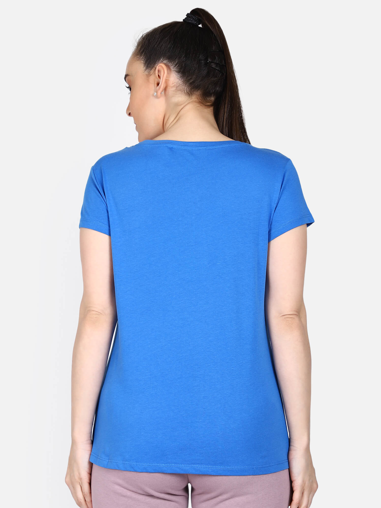 Hazel Blue T-Shirt for Women