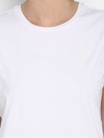 Isobella White T-Shirt for Women