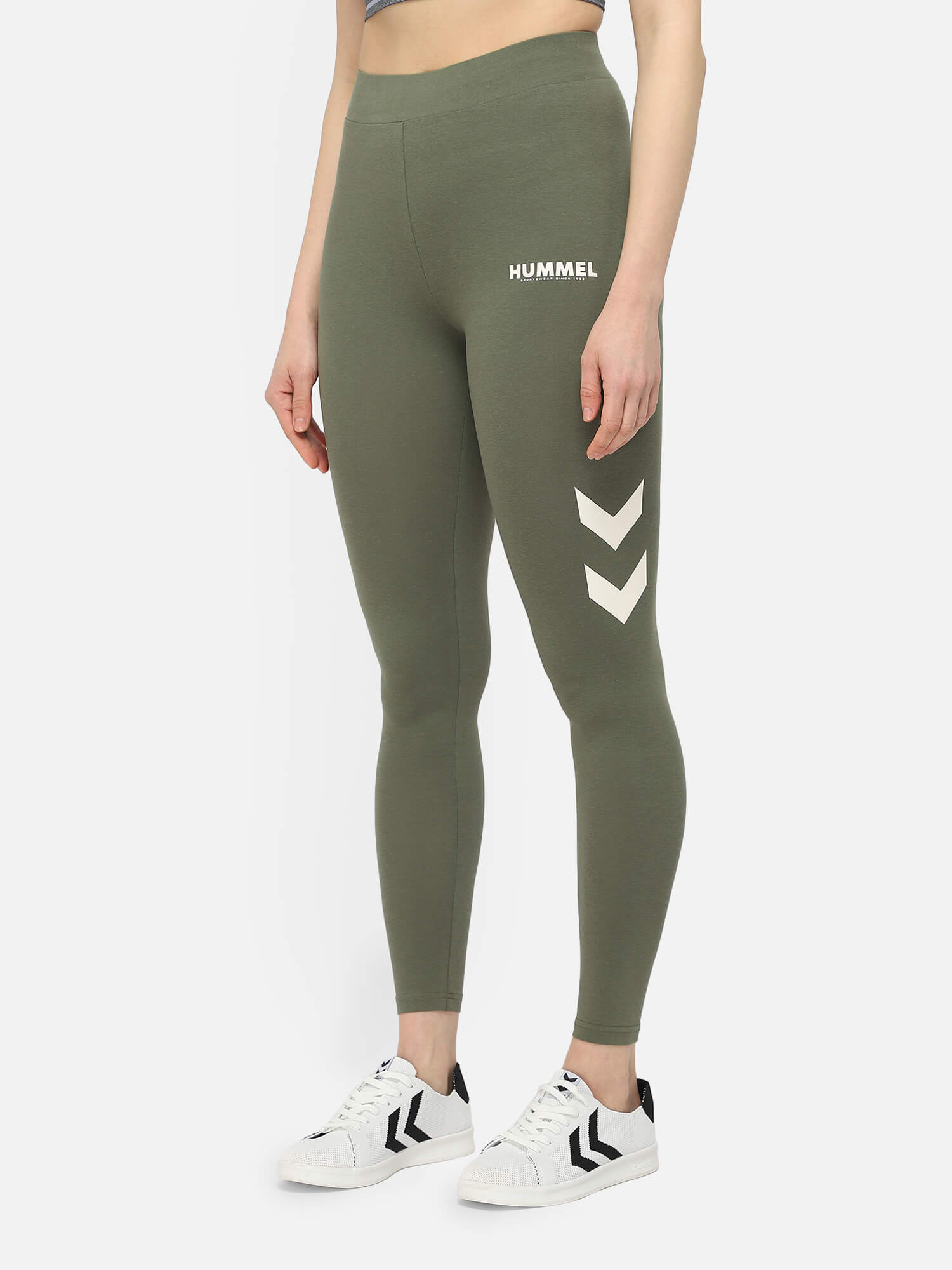 Legacy High Waist Green Tights for Women