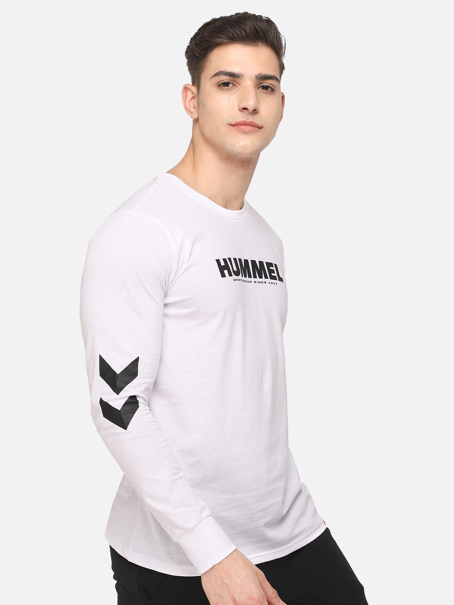 Legacy Long Sleeve White T-Shirts for Men