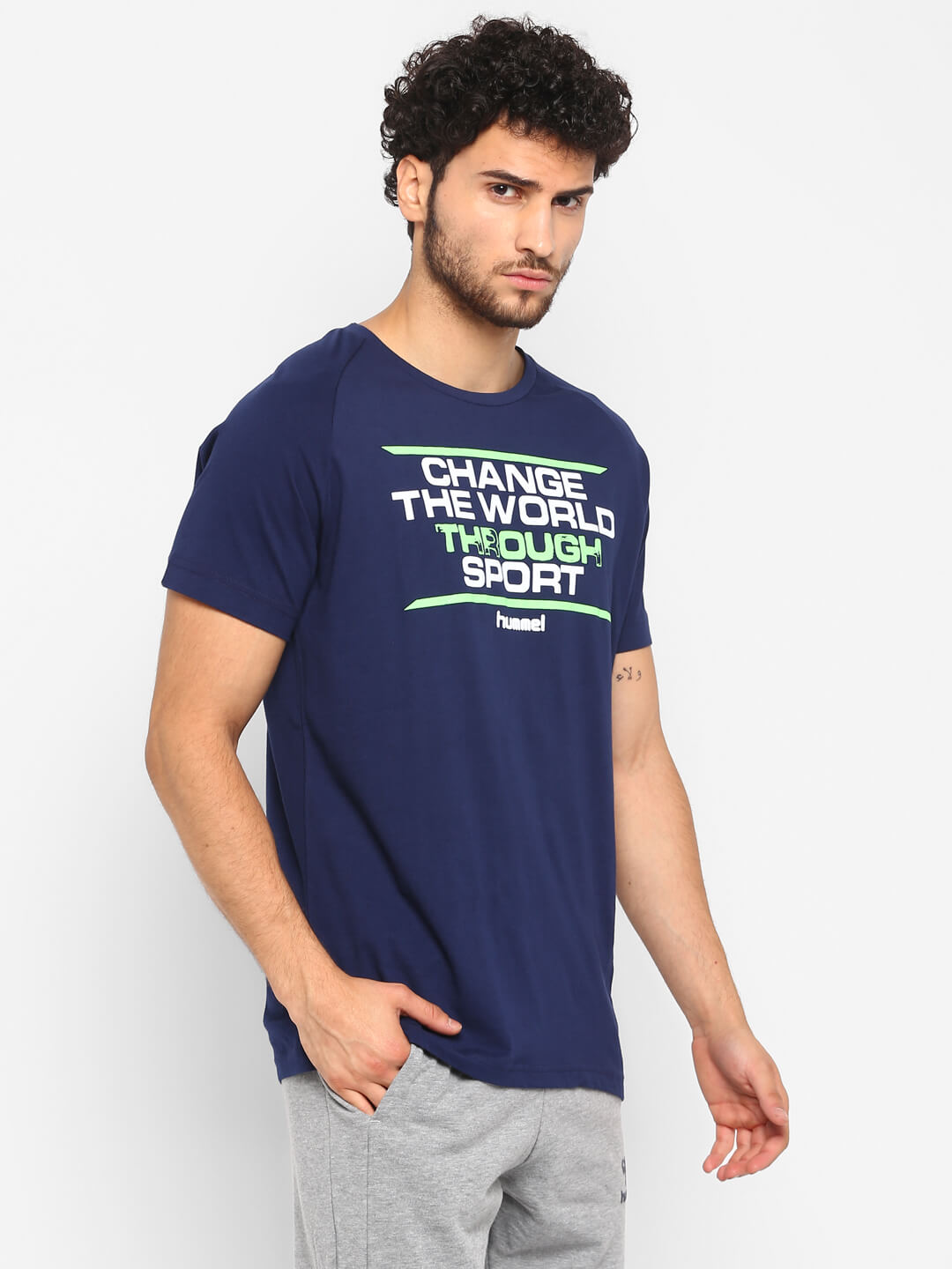 Lorenzo Blue T-Shirts for Men