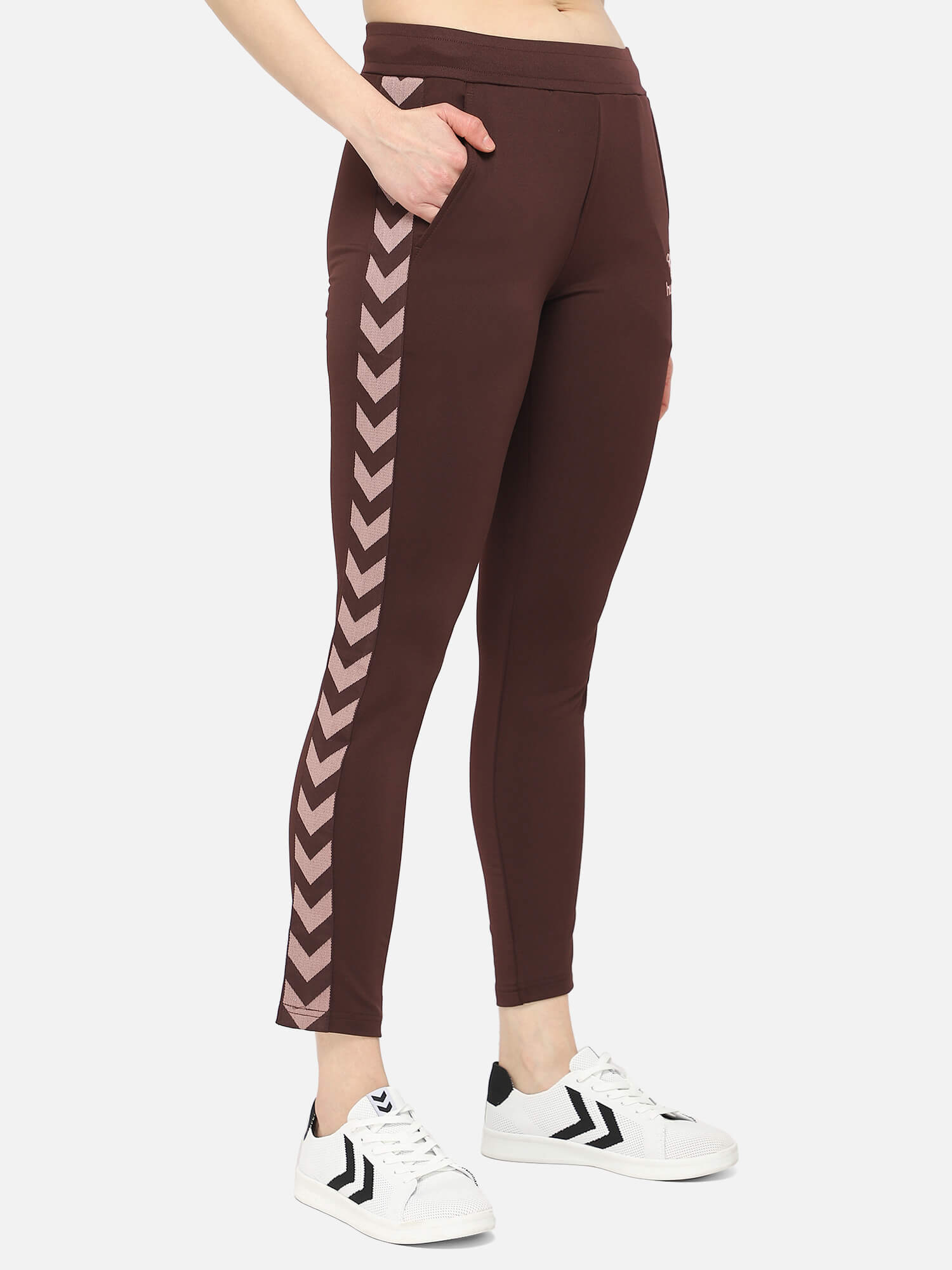 Nelly 2.0 Tapered Brown Pants for Women