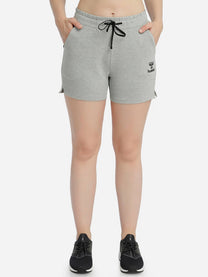 Nica Grey Shorts for Women
