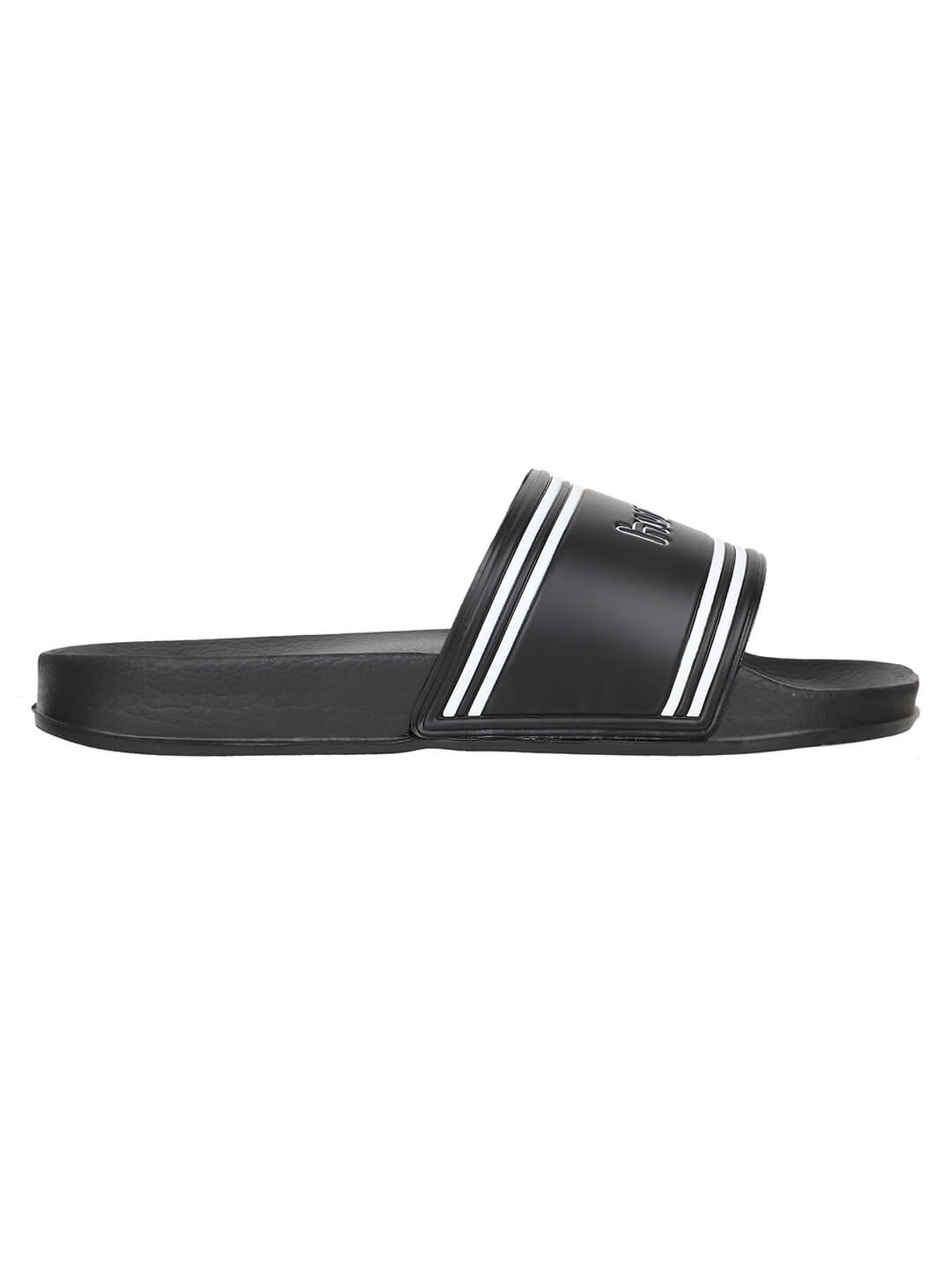 Unisex Pool Retro Black Slide