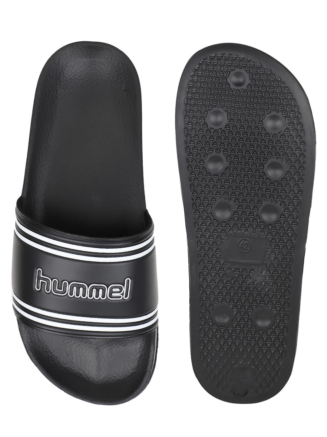 Unisex Pool Retro Black Slide