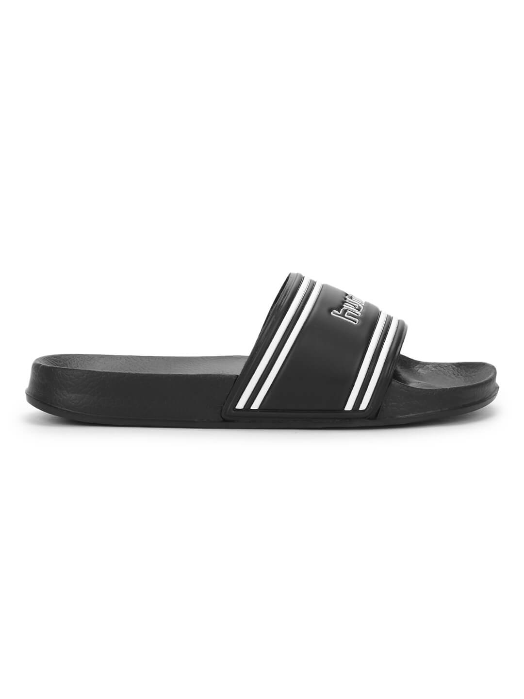 Unisex Pool Retro Black/White Slide