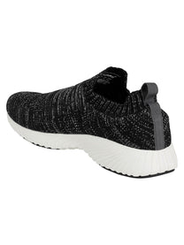 Reese Breaker Seamless Black/White Slip-Ons for Unisex