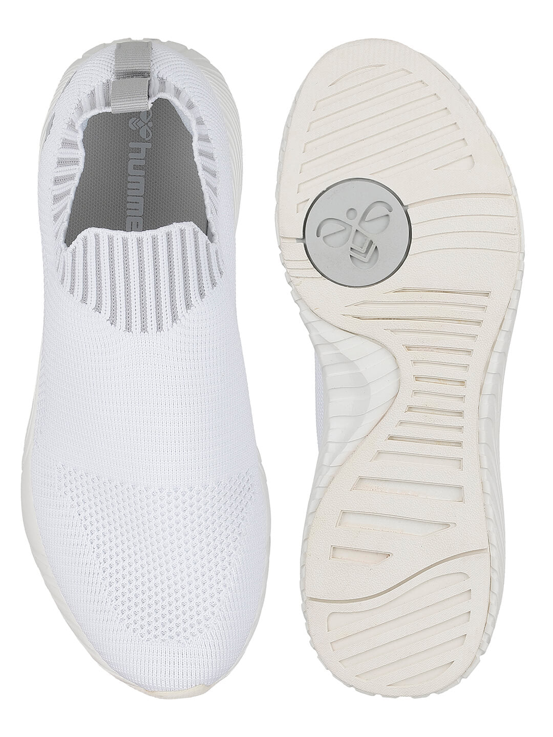 Reese Breaker Seamless White Slip-Ons for Unisex