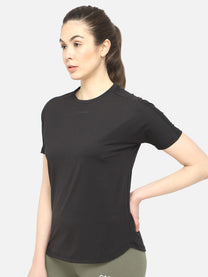 Reese Black T-Shirt for Women