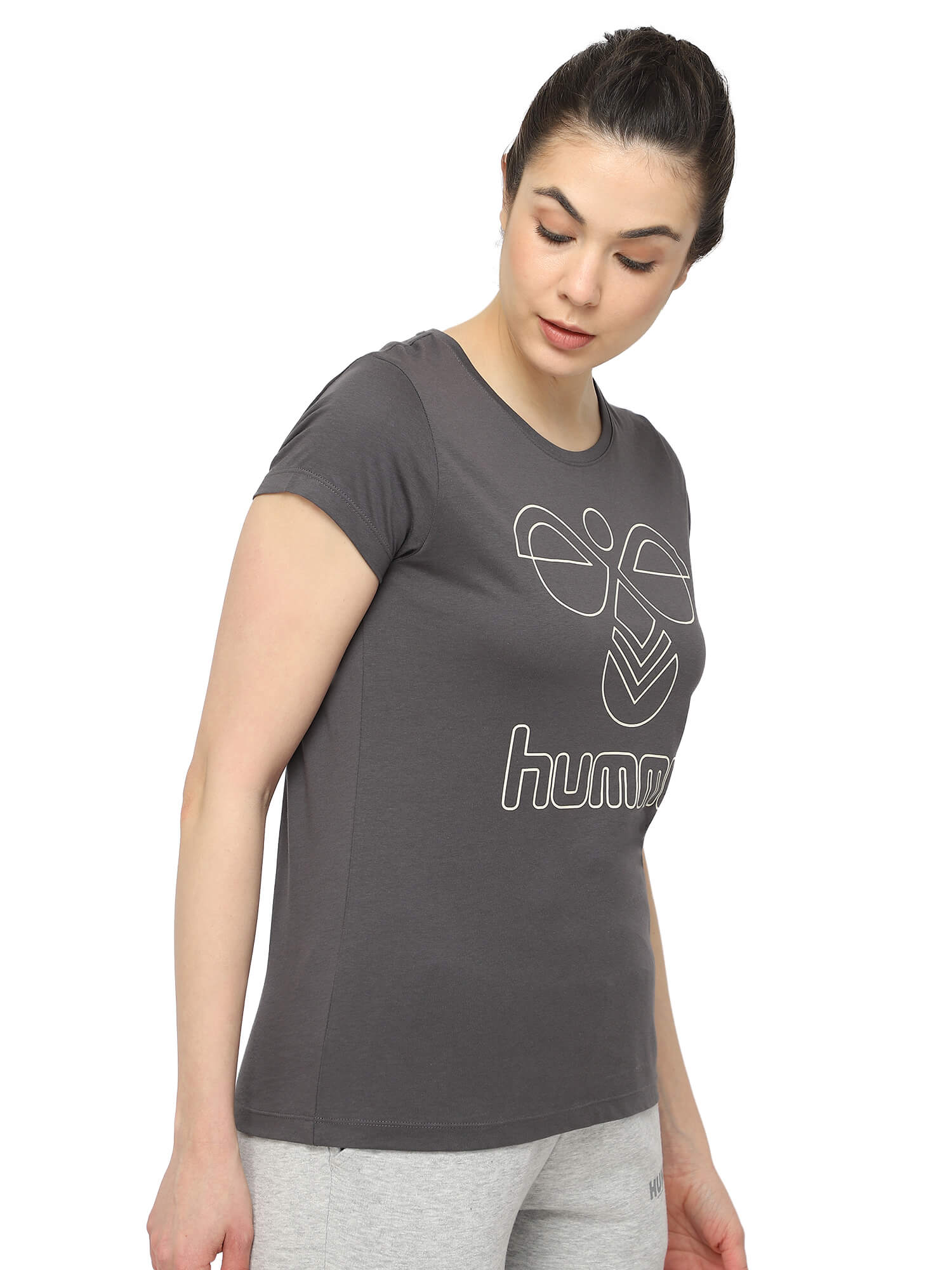 Senga Grey T-Shirt for Women
