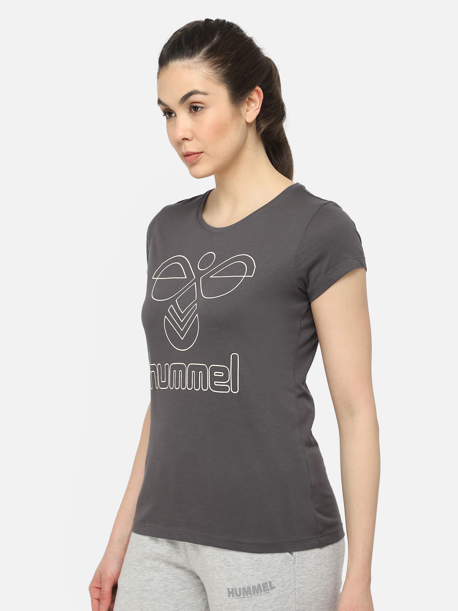 Senga Grey T-Shirt for Women