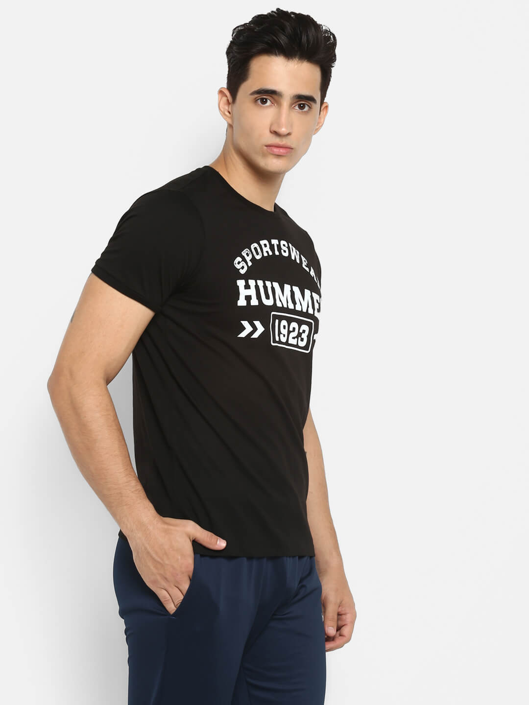 Talon Black T-Shirts for Men