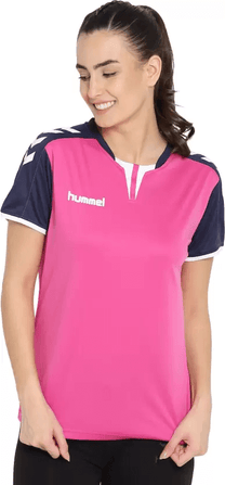 Hummel Core Women Polyester Purple T-Shirt