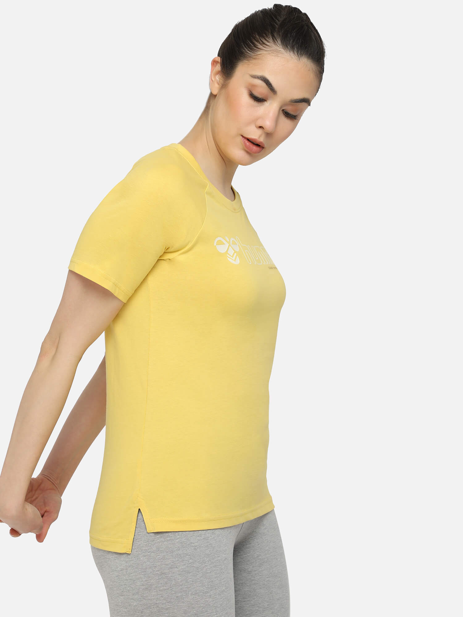 Zenia Yellow T-Shirt for Women